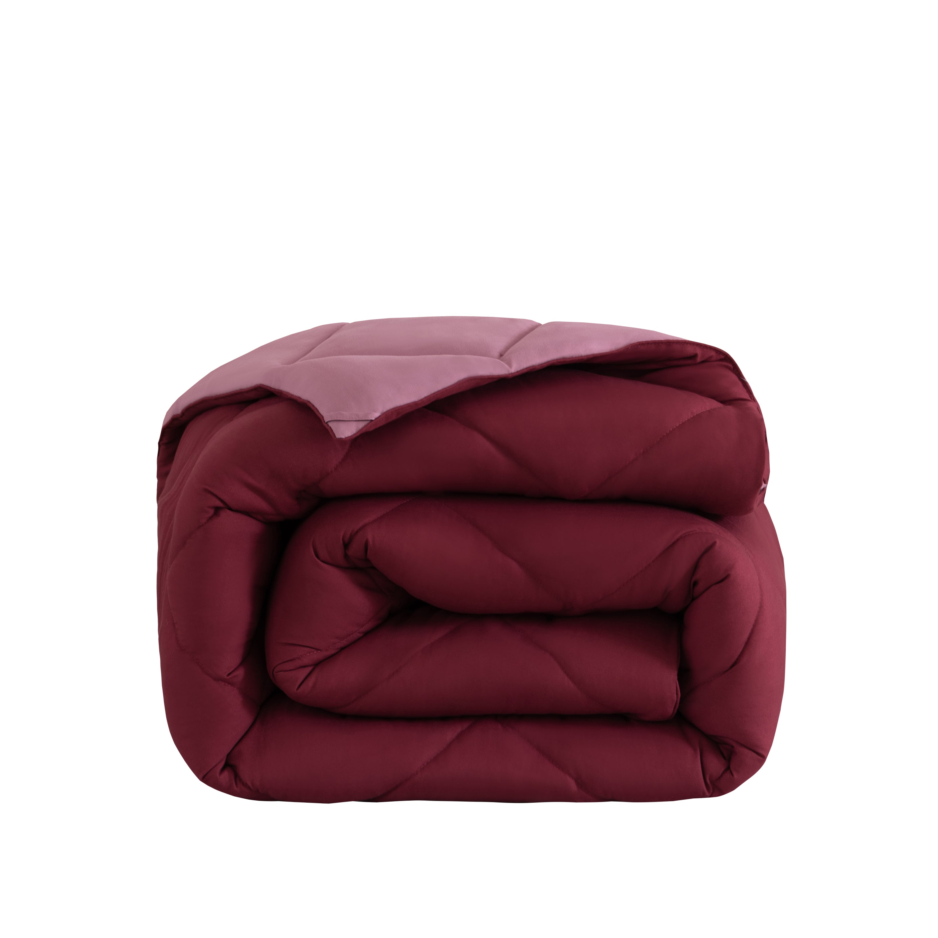 Wasbaar dekbed Snoozella ComfyBed Duo - Wijn Rood