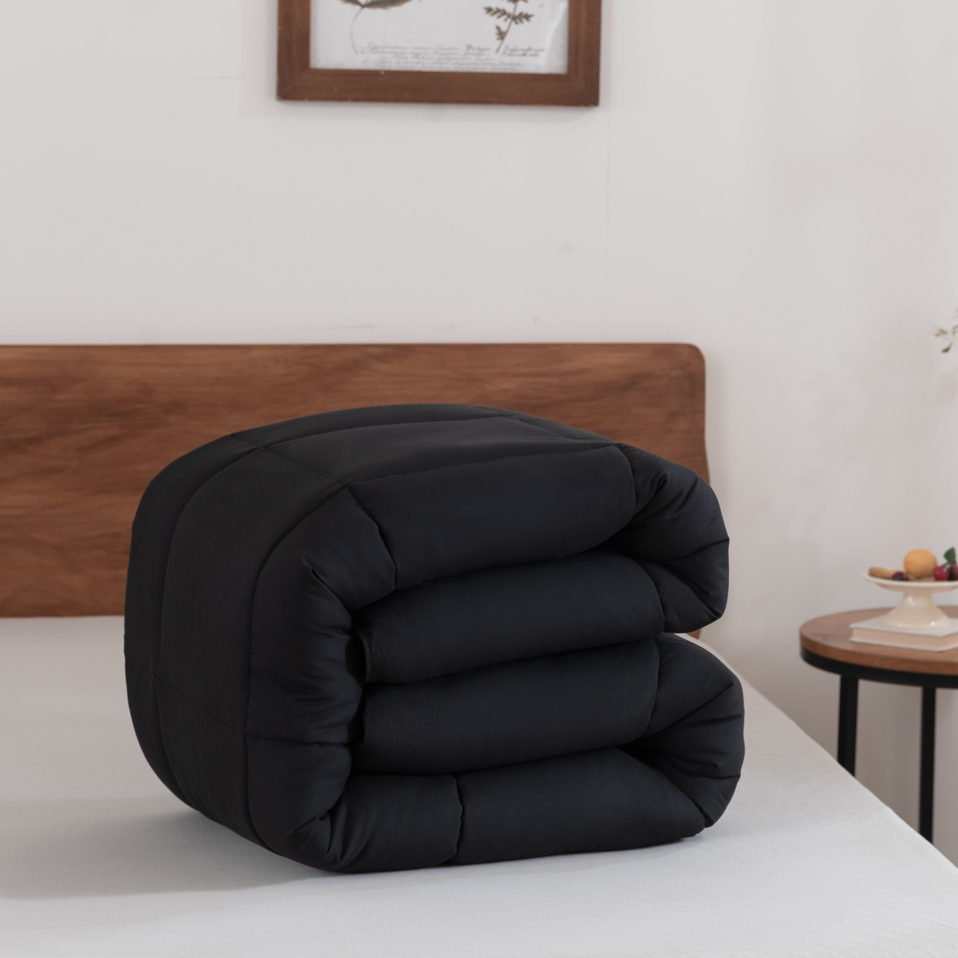 Wasbaar dekbed Snoozella ComfyBed - Zwart