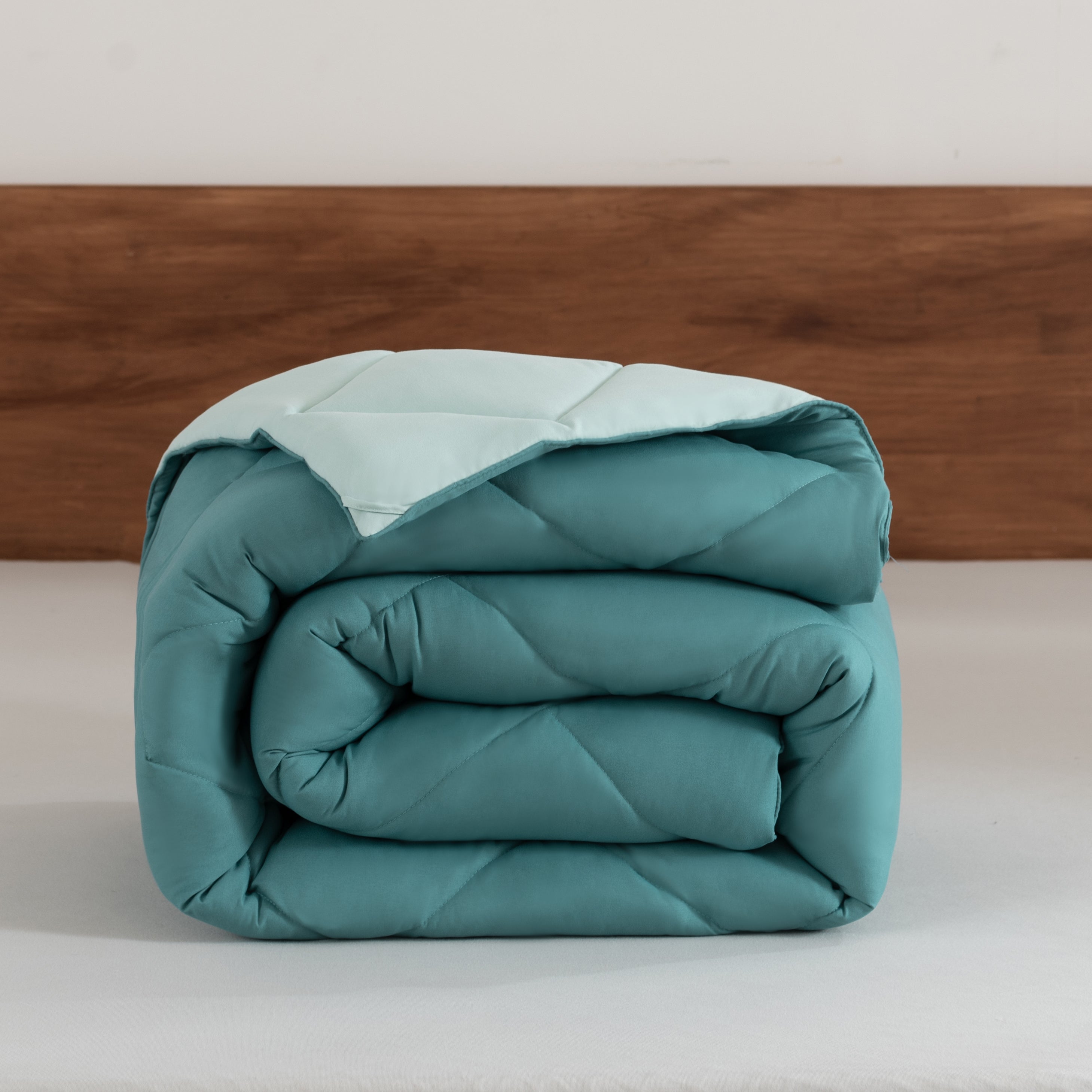 Wasbaar dekbed Snoozella ComfyBed Duo - Olijf Groen